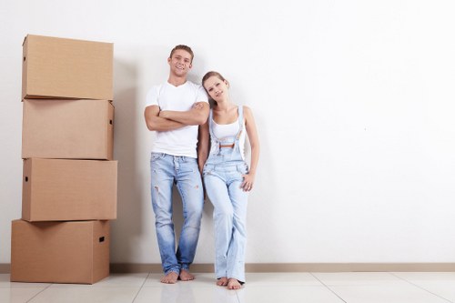 Professional flat removals in Harrow with careful packing and moving support