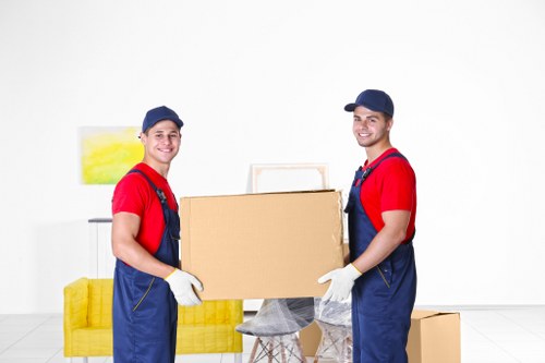 Professional removal van for house moves in Harrow