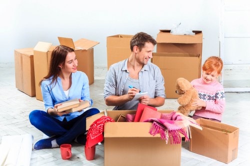 Office packing boxes and archive supplies for business relocation in Harrow