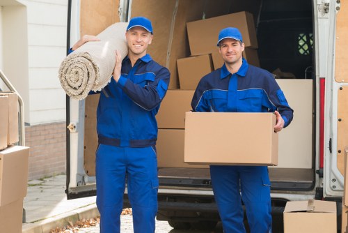 Well-maintained moving truck for local Harrow relocations