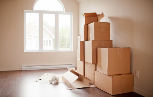 Experienced movers supporting a Harrow property transition
