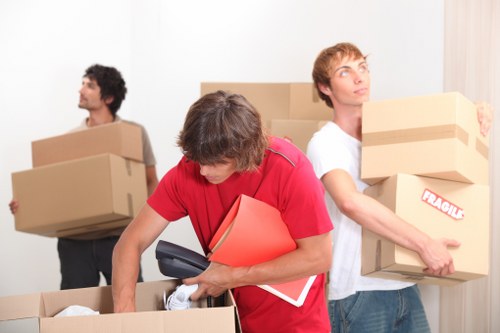 Furniture dismantling and packing preparation for a move in Harrow