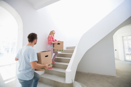 Professional Harrow removals planning and packing process