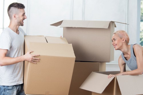 Fragile item packing for house removals in Harrow