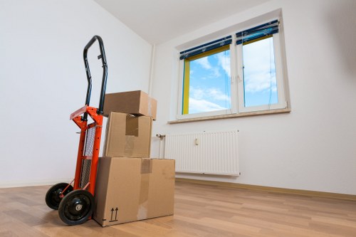 Office furniture pick-up and disposal service in Harrow